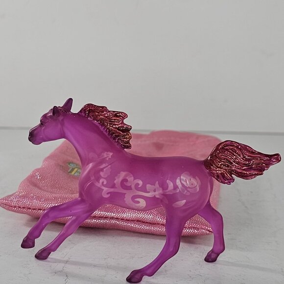 Breyerfest 2011 Stablemate Flora #71121 Clearware Decorator 750 Made - Picture 4 of 11